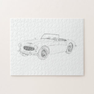1960 Austin-Healey Legpuzzel