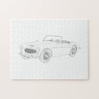 1960 Austin-Healey Legpuzzel