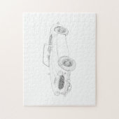 1960 Austin-Healey Legpuzzel (Verticaal)