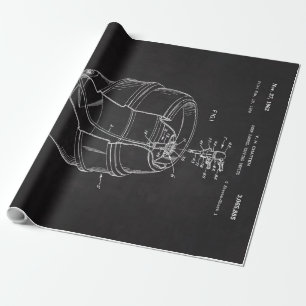 1960 Beer Barrel Patent Cadeaupapier