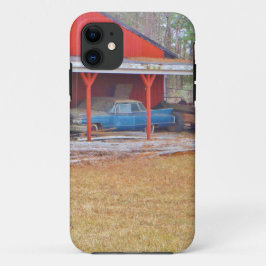 1960 BLUE SADAND DEVILLE Antiek auto iPhone 11 Hoesje