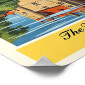 1960 Brugge, België Vintage Travel Poster (Hoek)