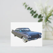 1960 Cadillac Luxury Car Briefkaart (Staand voorkant)