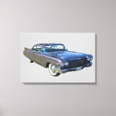 1960 Cadillac Luxury Car Canvas Afdruk (Voorkant)