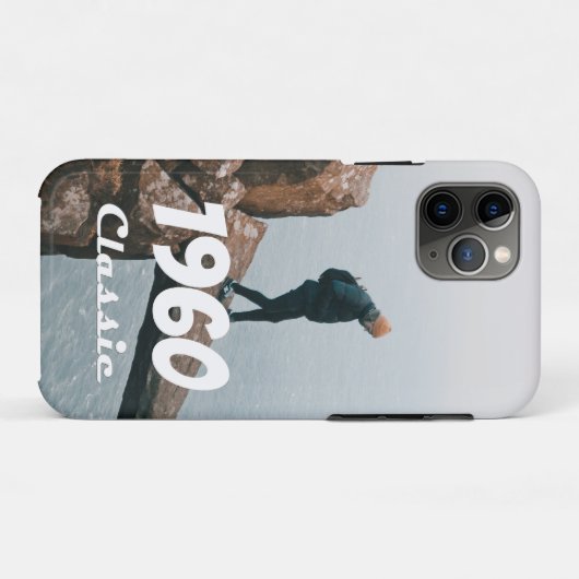 1960 Classic 60th Birthday Celebration Case-Mate iPhone Case (Achterkant (horizontaal))