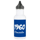 1960 Classic 60th Birthday Celebration Waterfles (Rechts)