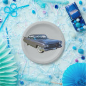 1960 Classic Luxury Car Papieren Bordje (Feest)