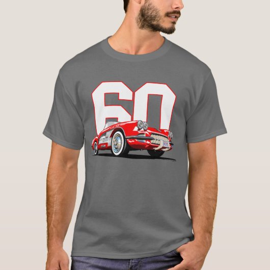 1960 Corvette t-shirt (Voorkant)