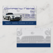 1960 Corvette Visitekaartjes (Voorkant / Achterkant)