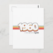 1960 De geboorte van legendes Briefkaart (Voorkant / Achterkant)