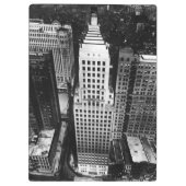 1960:  Een uitzicht van een wolkenkrabber uit Chic Klembord (Achterkant)