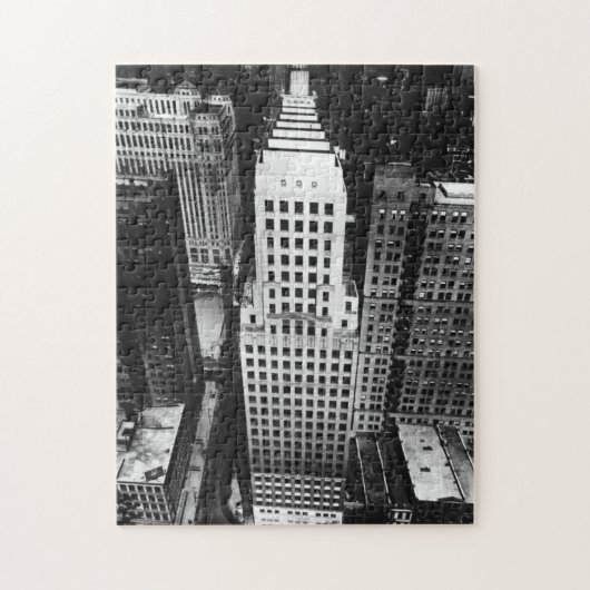 1960:  Een uitzicht van een wolkenkrabber uit Chic Legpuzzel (Verticaal)