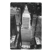 1960: Een uitzicht van een wolkenkrabber uit Chic Mini Klembord (Achterkant)