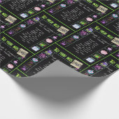 1960 Geboortejaar Trivia Cadeaupapier (Hoek)