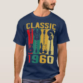  1960 Grappig 60e verjaardagscadeau voor minnaar T-shirt (Voorkant)