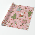 1960 Groovy Black Santa African Christmas Cadeaupapier<br><div class="desc">1960s Groovy Black Santa African Christmas,  Black Santa , African Santa , African Santa Claus,  Groovy,  Vintage Christmas,  Retro Christmas,  Kerstmis,  1960s,  1970s,  Black Santa Claus</div>