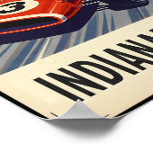 1960 Indianapolis 500  Wall Poster (Hoek)