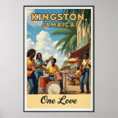 1960 Jamaica Travel Poster (Voorkant)
