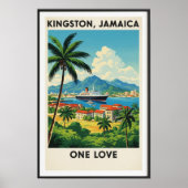 1960  Jamaica Travel Poster (Voorkant)