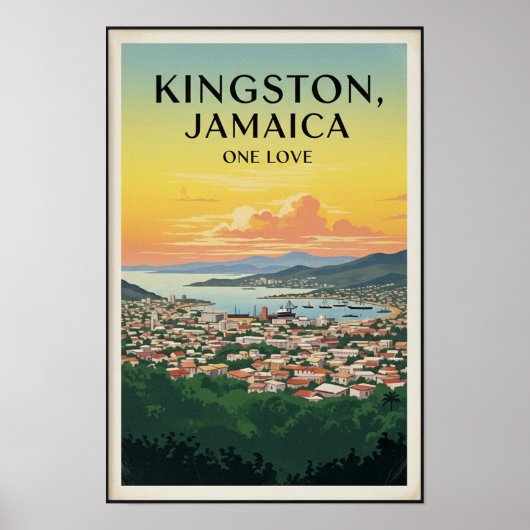 1960  Jamaica Travel Poster (Voorkant)