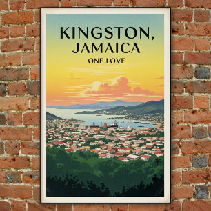 1960  Jamaica Travel Poster