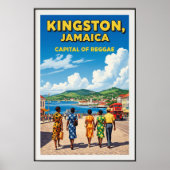 1960 Jamaica Travel Poster (Voorkant)