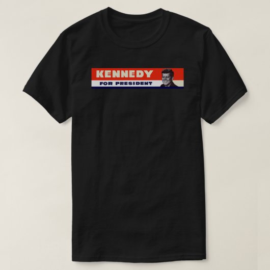 1960 John F. Kennedy for President Classic T-Shirt (Design voorkant)