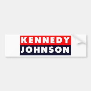 1960 Kennedy Johnson Bumpersticker