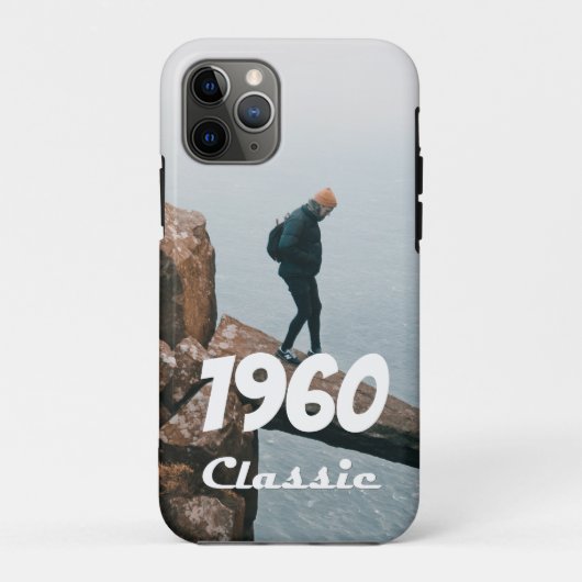 1960 Klassieke 60e verjaardagsviering Case-Mate iPhone Case (Achterkant)