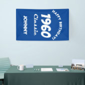 1960 Klassieke 60e Verjaardagsviering Spandoek (Beurs)