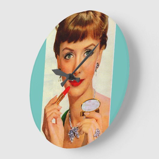 1960-lipstick dame grote klok (Hoek)