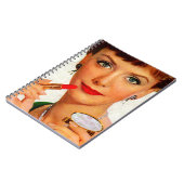1960-lipstick dame notitieboek (Linkerzijde)