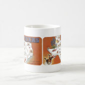 1960 Lone Star State Briefkaart TX Koffiemok (Center)