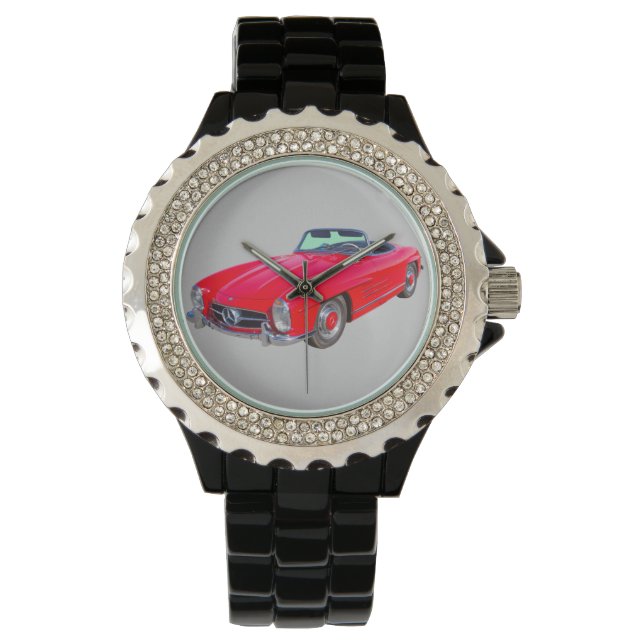 1960 Mercedes Benz 300 SL Converteerbaar Horloge (Voorkant)