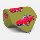 1960 Mercedes Benz 300 SL Converteerbaar Stropdas (Opgerold)