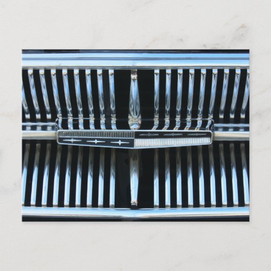 1960 Mercury Classic Car Grill Briefkaart (Voorkant)