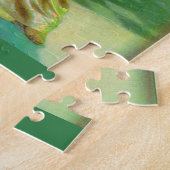 1960 mooie dame in de avondjurk legpuzzel (Zijkant)