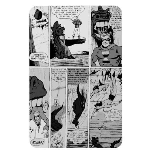 1960 Nemesis Funny Strip Magneet (Verticaal)