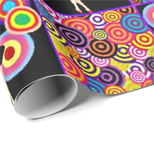 1960  ontwerp cadeaupapier (Rol Hoek)