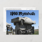 1960 Plymouth Briefkaart (Voorkant / Achterkant)