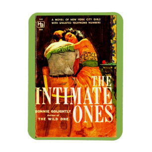 1960 pulp roman cover The Intimate One Magneet