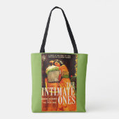 1960 pulp roman cover The Intimate One print Tote Bag (Achterkant)