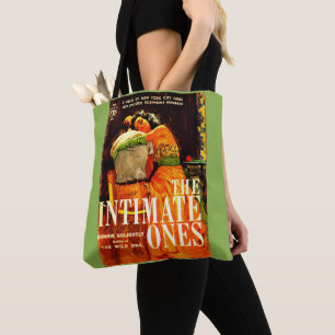 1960 pulp roman cover The Intimate One print Tote Bag