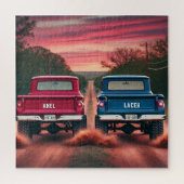 1960 Trucks Racing op Red Dirt Road Custom Names Legpuzzel (Verticaal)