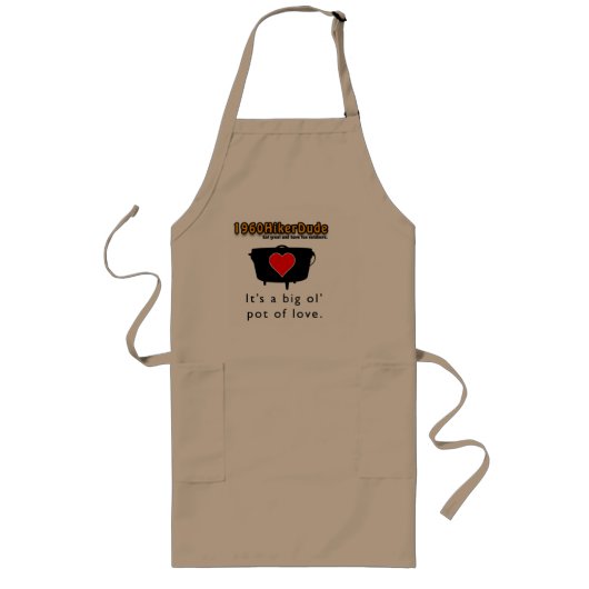 1960HikerMan Apron Lang Schort (Voorkant)
