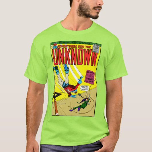 1960's 'Adventures into the Unknown' T-Shirt (Voorkant)