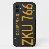 1960's CA License Bord iPhone Case (Achterkant)