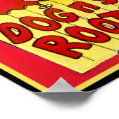 1960's DOG n SUDS Root Bier Poster (Hoek)