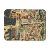 1960's Downtown Miami, FL (Flagler Street) MIA Magneet (Horizontaal)