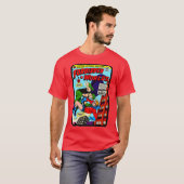 1960's "Forbidden Worlds" Comic T-Shirt  (Voorkant volledig)